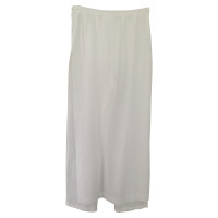 René Lezard Trouser skirt in white