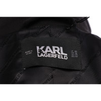 Karl Lagerfeld Jas/Mantel Katoen in Zwart