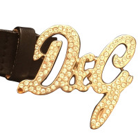 Dolce & Gabbana Gürtel mit Logo-Schließe