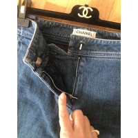 Chanel Jeans Denim in Blauw
