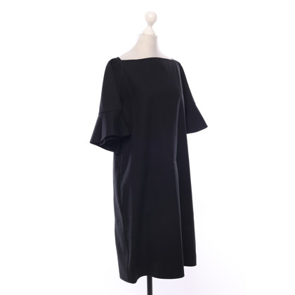 Jo No Fui Kleid aus Baumwolle in Schwarz