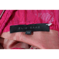 Elie Saab Robe en Soie en Fuchsia