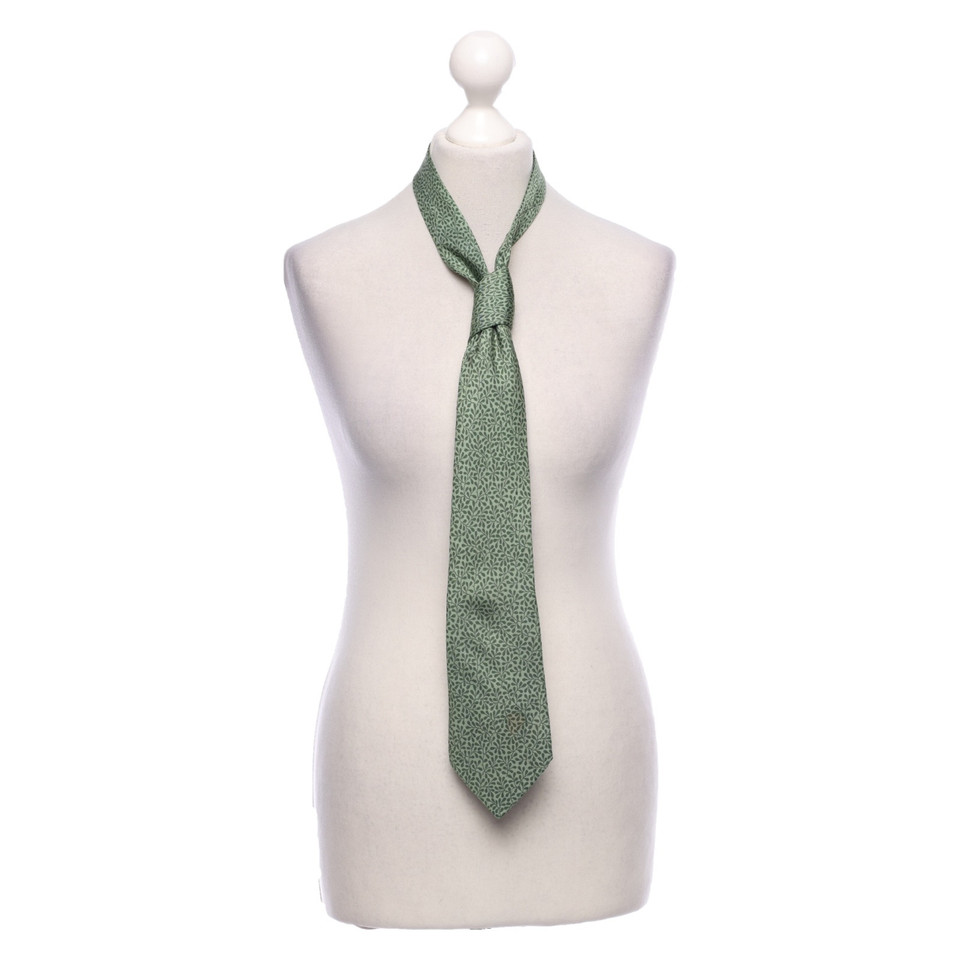 Hermès Krawatte in Seta in Verde