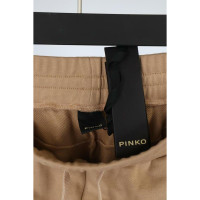 Pinko Hose aus Baumwolle in Beige