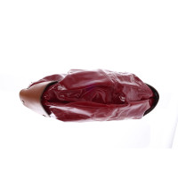 Marni Shopper Patent leather in Red