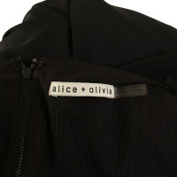 Alice + Olivia Schwarzes Kleid 