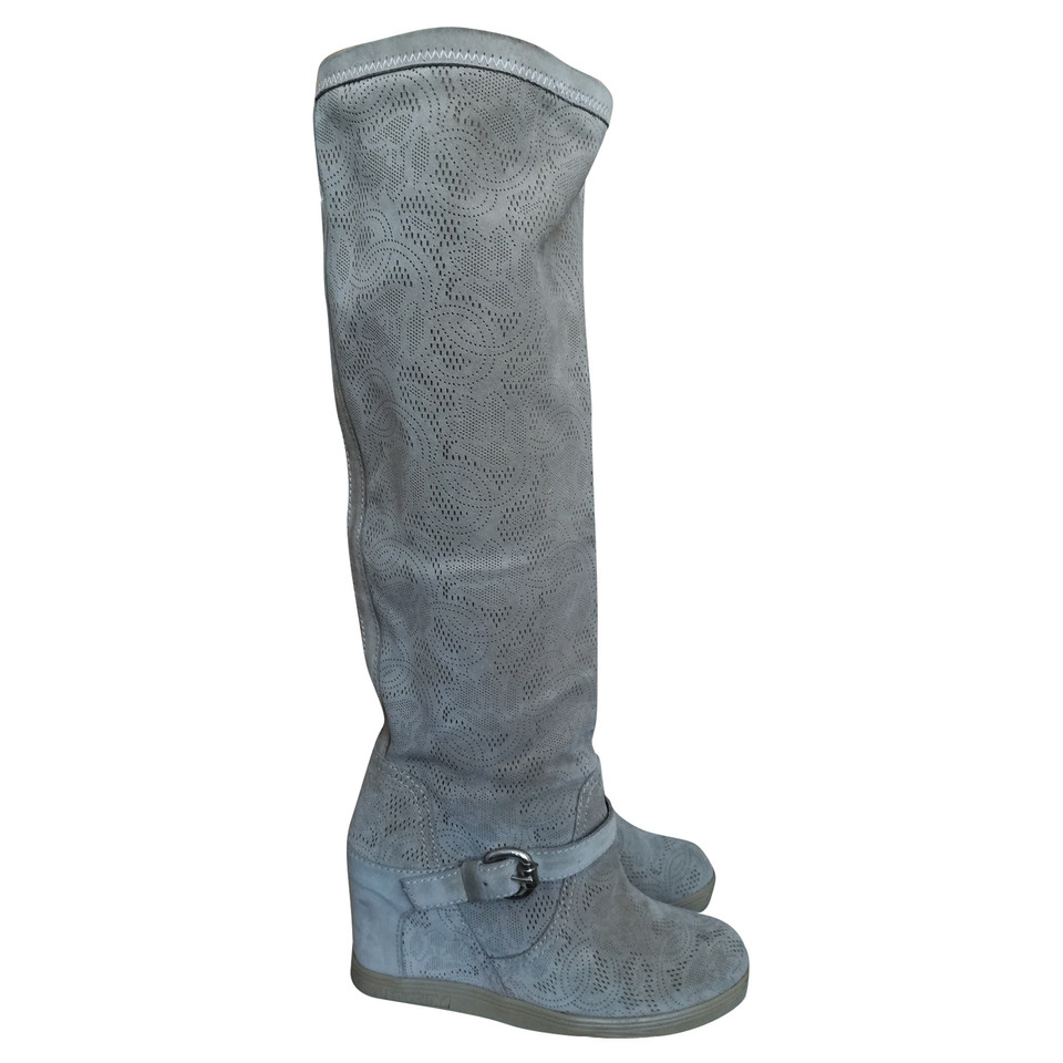 Grey Mer Boots Leather in Taupe