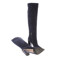 Le Silla  Stiefel aus Leder in Blau