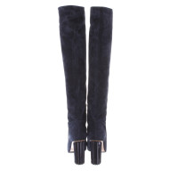 Le Silla  Stiefel aus Leder in Blau