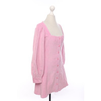 Staud Dress Cotton in Pink