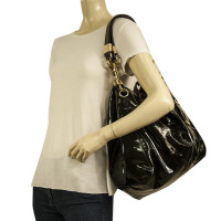 Jimmy Choo Tote bag Patent leather in Black