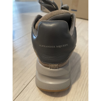 Alexander McQueen Sneakers Leer in Bruin