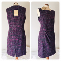 John Galliano Kleid aus Wolle in Violett