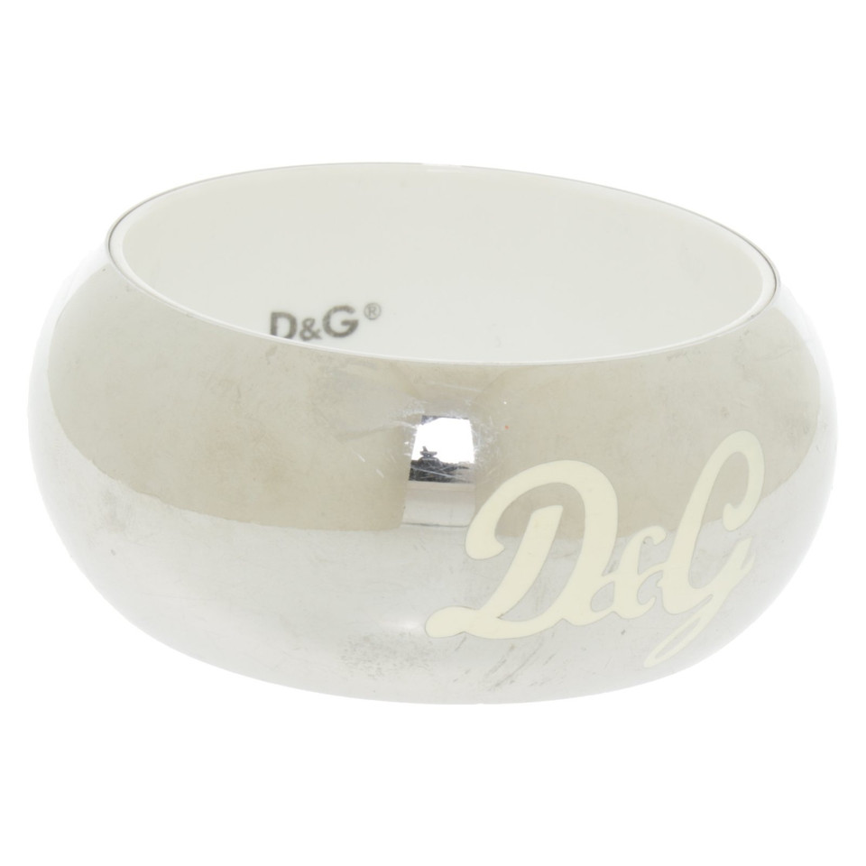 D&G Silver-colored bangle