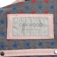 Oakwood Veste/Manteau en Cuir en Rose/pink