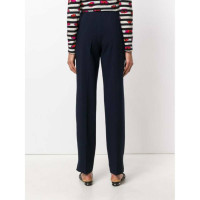 Moschino Cheap And Chic Trousers Wool in Blue