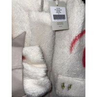 Goosecraft Jacke/Mantel aus Wolle in Creme