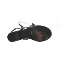 Antik Batik Sandals Leather in Black