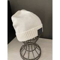 Christian Dior Hut/Mütze aus Wolle in Weiß