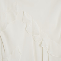 John Galliano Skirt Silk in Cream