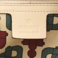 Gucci Indy Bag Leer in Crème