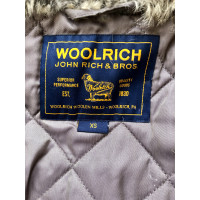 Woolrich Jacke/Mantel aus Baumwolle in Oliv