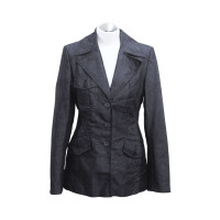 Karen Millen Jacket/Coat Cotton in Blue