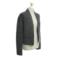 Drykorn Cardigan with structured outer fabric