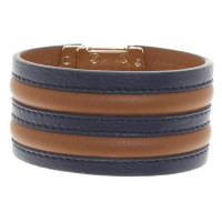 Furla Leather bracelet in brown / blue