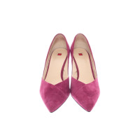Högl Pumps/Peeptoes Leather in Fuchsia