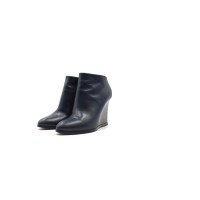 Céline Ankle boots Leather in Blue