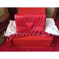 Escada Heart Bag aus Leder in Rot