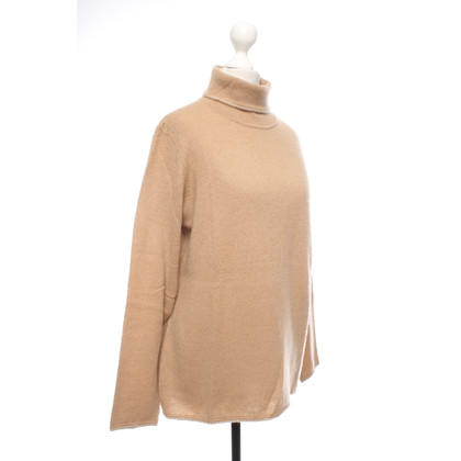 Joe Taft Top en Cachemire en Beige