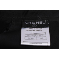 Chanel Weste aus Seide in Schwarz