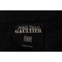 Jean Paul Gaultier Veste/Manteau en Soie en Noir