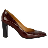 Hermès Pumps/Peeptoes Leer in Bordeaux