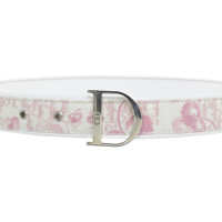 Christian Dior Belt with floral print