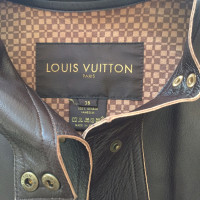 Louis Vuitton Giacca in pelle in marrone