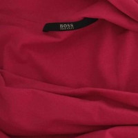 Hugo Boss Roze jurk met ruched detail