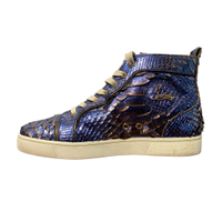 Christian Louboutin Sneakers aus Leder in Blau