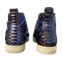 Christian Louboutin Sneakers aus Leder in Blau
