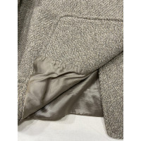 Gianfranco Ferré Jacket/Coat Wool in Taupe