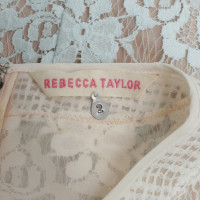 Rebecca Taylor Robe d'été avec de la dentelle florale