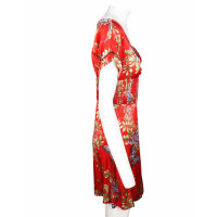 Karen Millen Dress Silk in Red