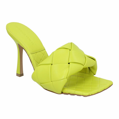 Bottega Veneta Slippers/Ballerinas Leather in Yellow