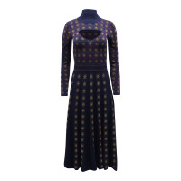 Temperley London Dress Wool in Blue