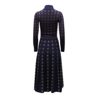 Temperley London Dress Wool in Blue