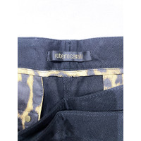 Roberto Cavalli Trousers Cotton in Black
