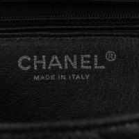 Chanel Classic Flap Bag Maxi en Cuir en Noir