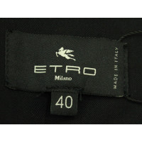 Etro Shorts Cotton in Black